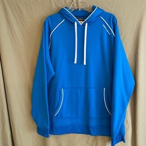 Under Armour hooded sweat shirt 2XL blue